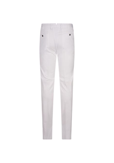 Pantaloni Classici In Cotone Stretch Bianco PT TORINO | DT01Z00CL1-RO05Y010